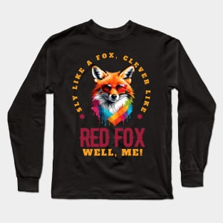 Red Fox Long Sleeve T-Shirt